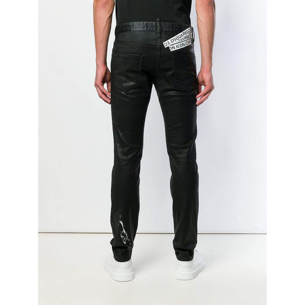 5 Pocket Cool Guy Jeans, Black OZNICO