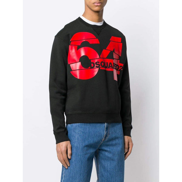 DSQUARED2 64 Logo Sweatshirt, Black