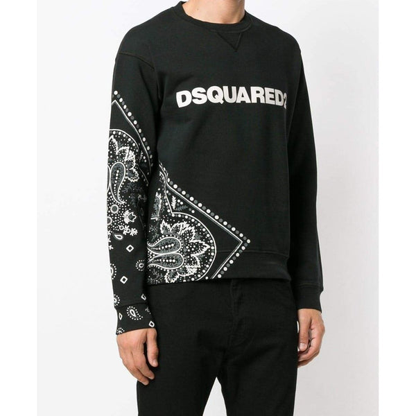 dsquared2 black sweatshirt