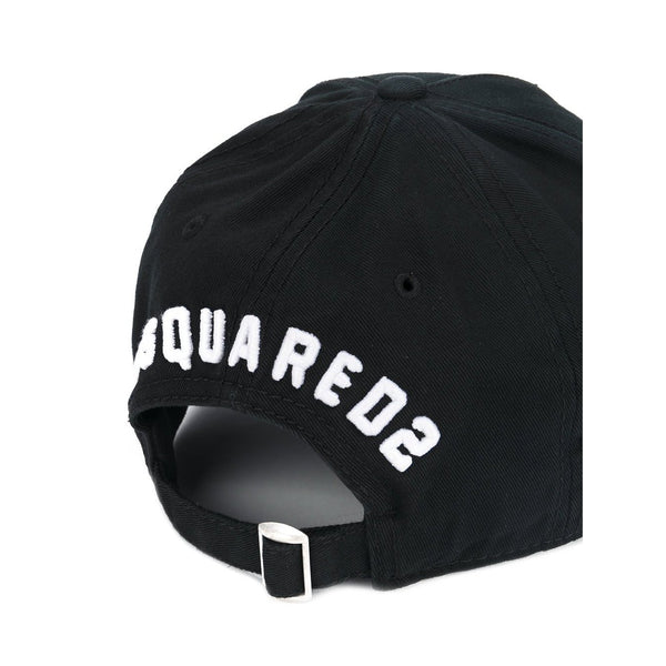 dsquared icon cap black