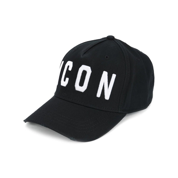black on black icon cap