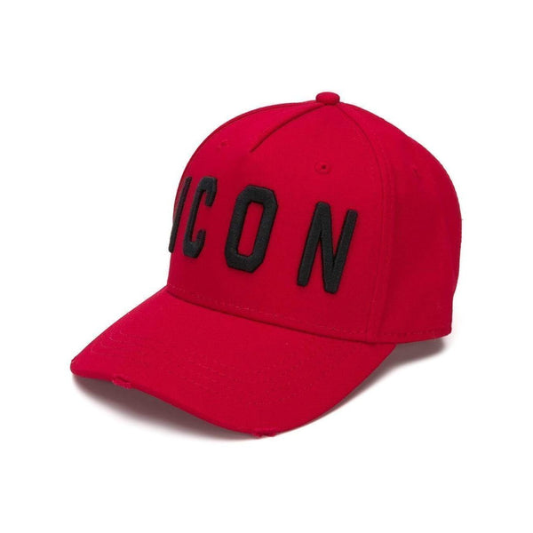 dsquared cap icon red