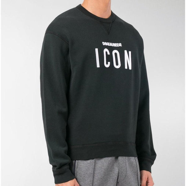 dsquared2 icon sweatshirt grey