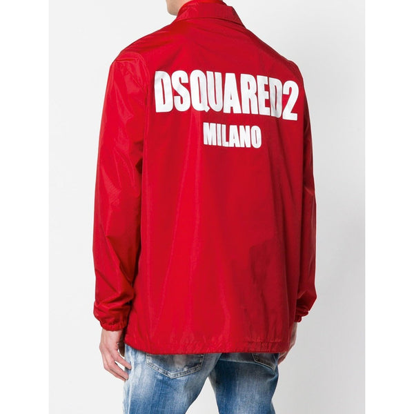 dsquared red jacket