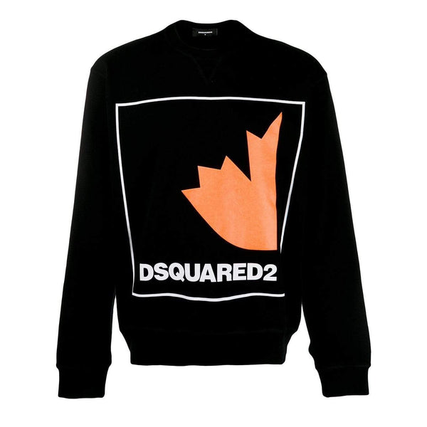 dsquared2 sweat orange