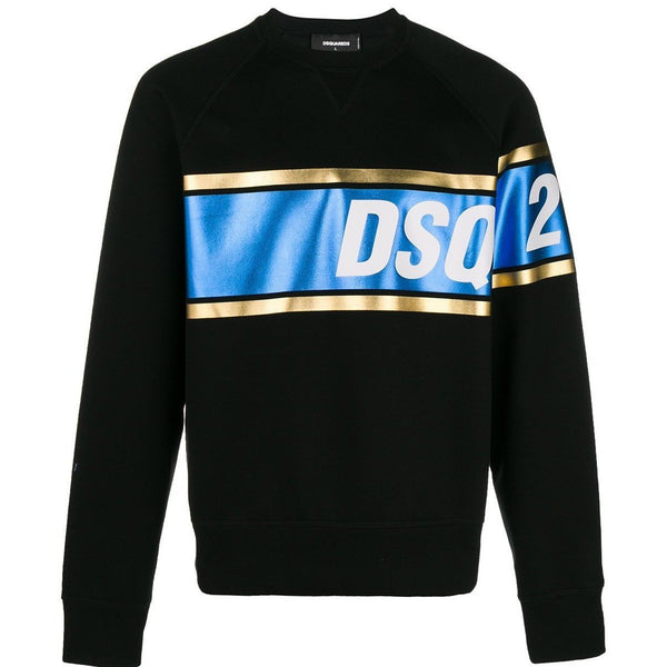 dsquared2 black sweatshirt