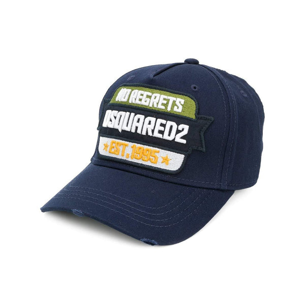 DSQUARED2 No Regrets Baseball Cap, Navy 