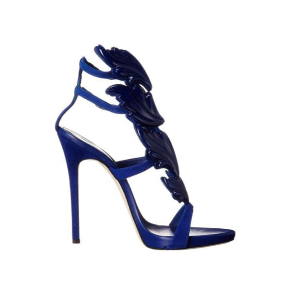 giuseppe zanotti blue heels