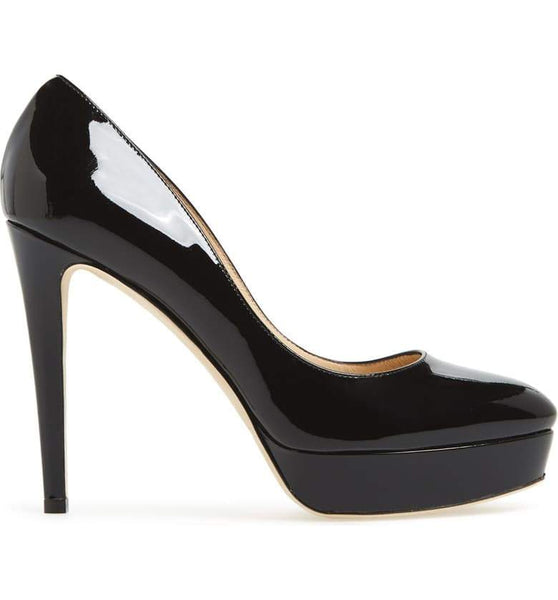 jimmy choo black patent heels