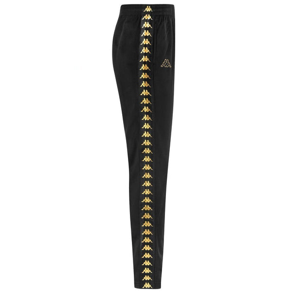 Slip sko Pak at lægge Utilfreds KAPPA Logo Slim Fit Track Pants, Black/ Gold – OZNICO
