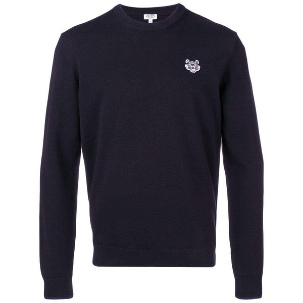 kenzo black tiger jumper