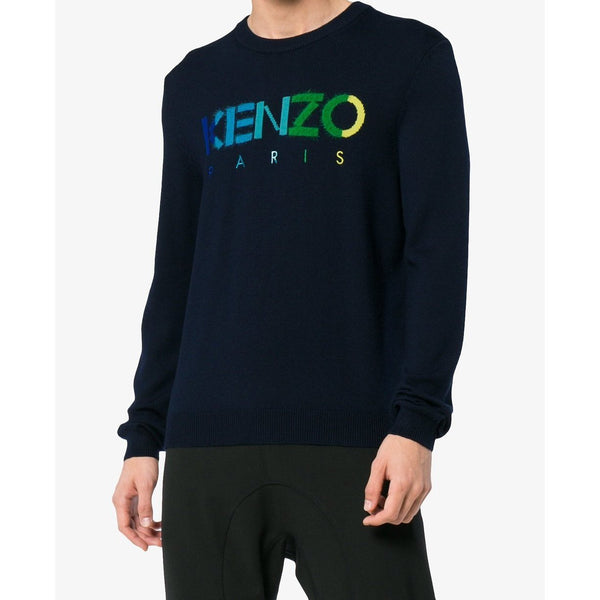 navy blue kenzo jumper