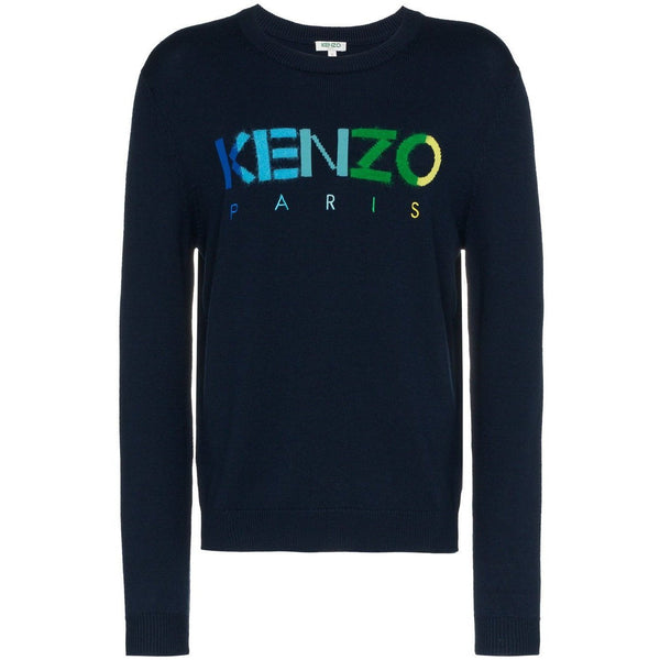 mens blue kenzo jumper