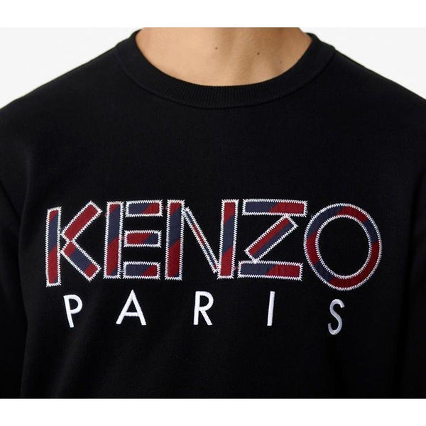 kenzo black logo sweatshirt