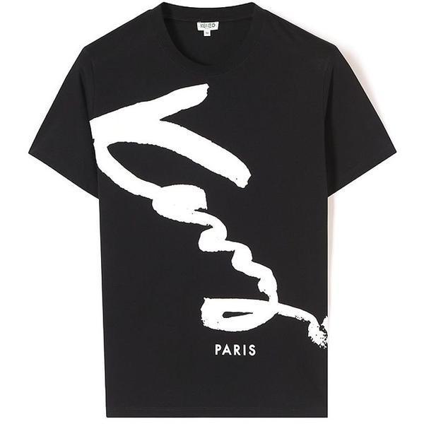 KENZO 'Signature' T-shirt, Black – OZNICO