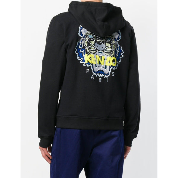 kenzo tiger zipped hoodie
