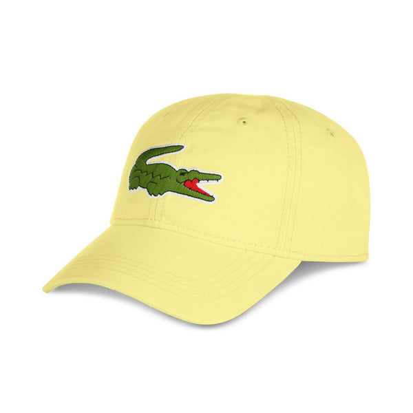 yellow lacoste hat
