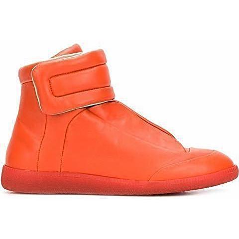 maison margiela orange shoes