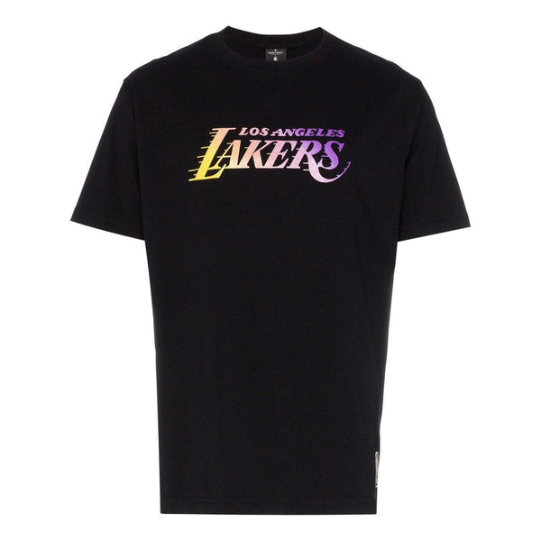 lakers t shirt black