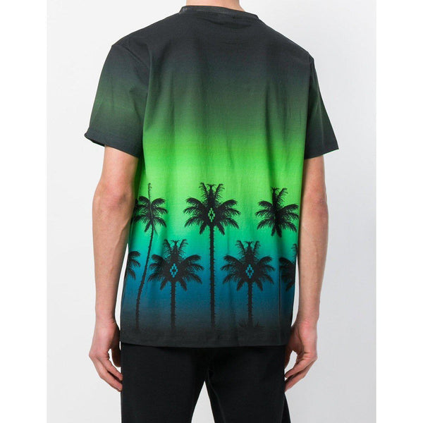 MARCELO BURLON Palms T-Shirt, Green/ Multi –