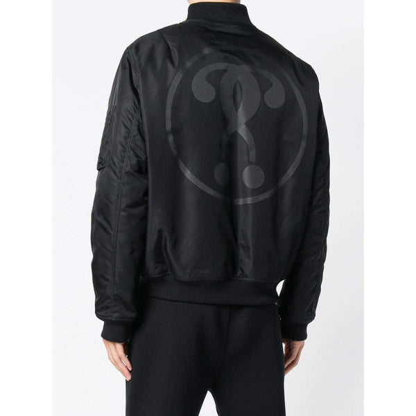 black moschino jacket