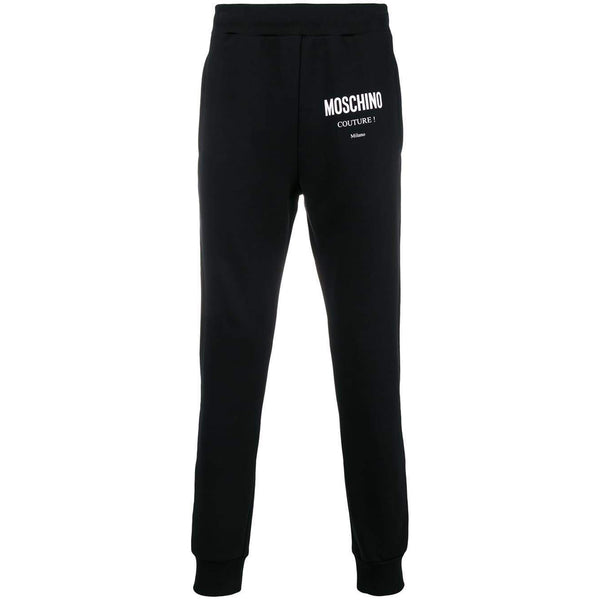 MOSCHINO Couture Logo Sweatpants, Black 