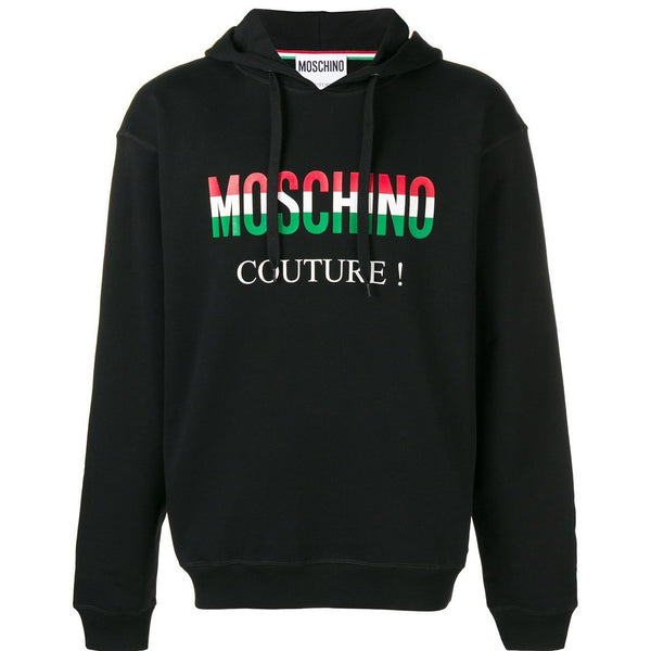 moschino hoodie black