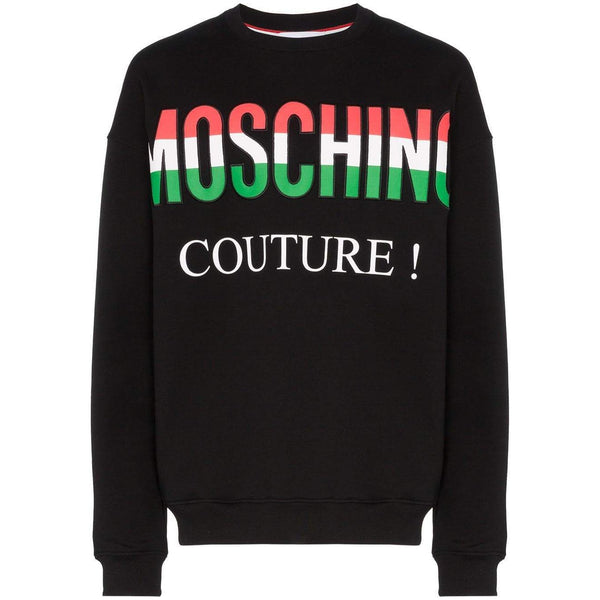 MOSCHINO Couture Sweatshirt, Black – OZNICO