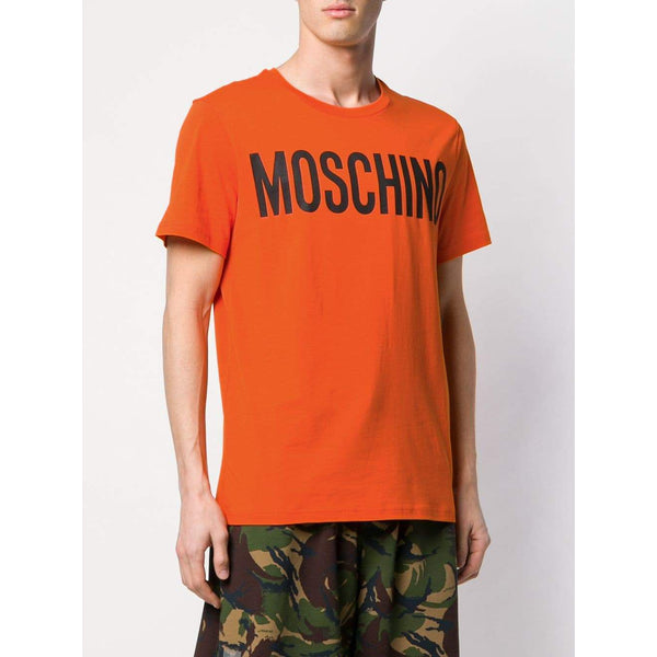 Pilfer schokkend Stof MOSCHINO Logo Print T-Shirt, Orange – OZNICO