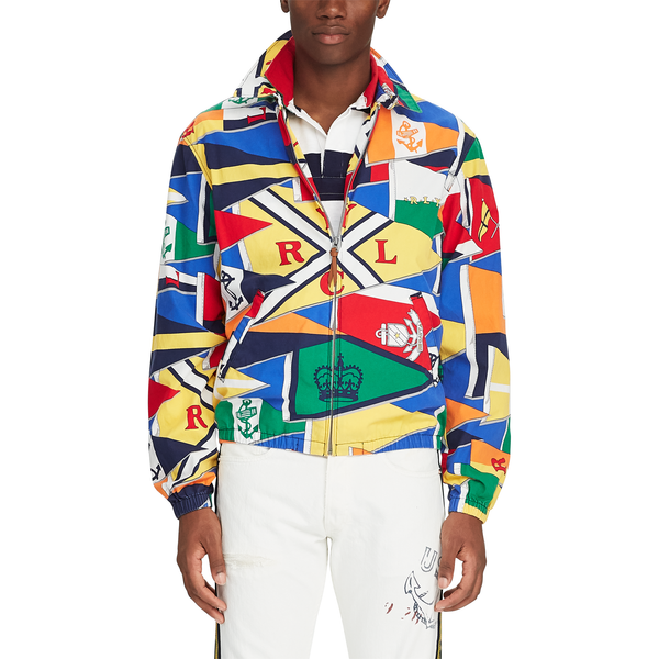 ralph lauren bayport graphic windbreaker