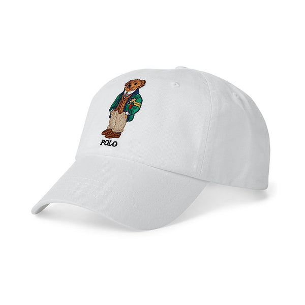 ralph lauren white baseball cap