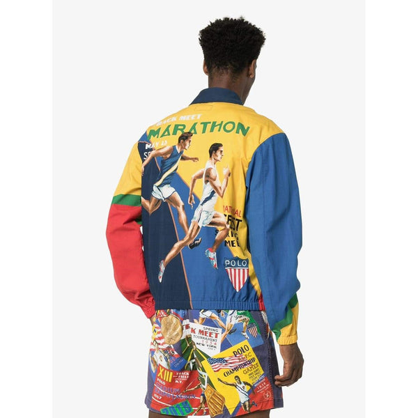 polo ralph lauren graphic track jacket