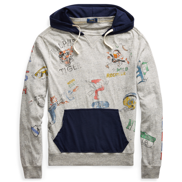 ralph lauren graphic hoodie