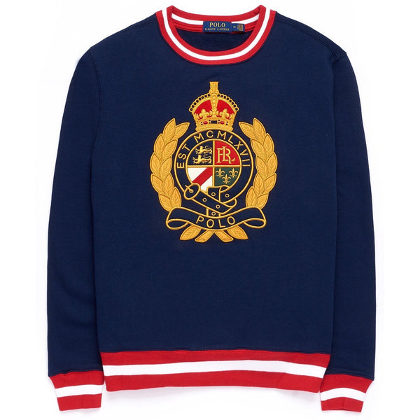 ralph lauren sweater navy