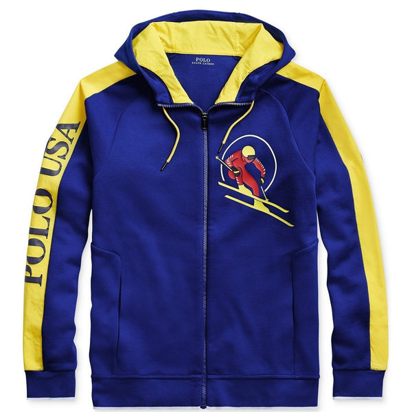 polo ralph lauren hoodie blue