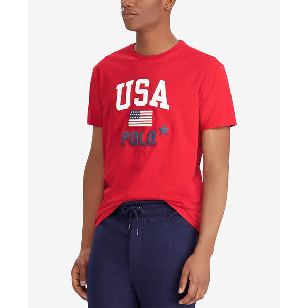 polo ralph lauren red t shirt