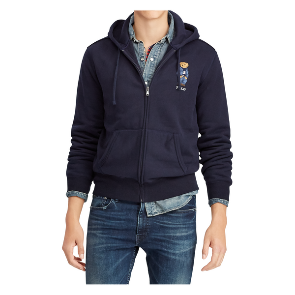 polo ralph lauren navy aviator hoodie