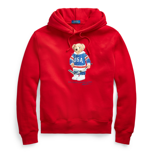 red polo bear sweater