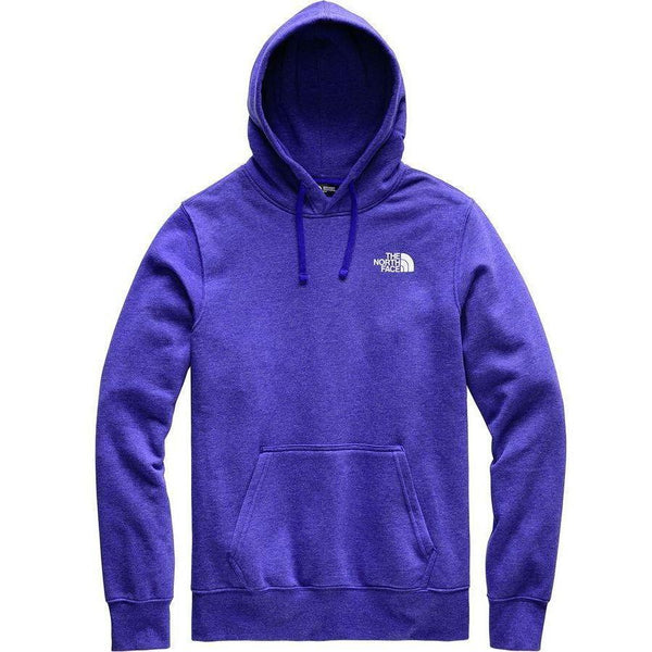 the north face men's red box pullover hoodie