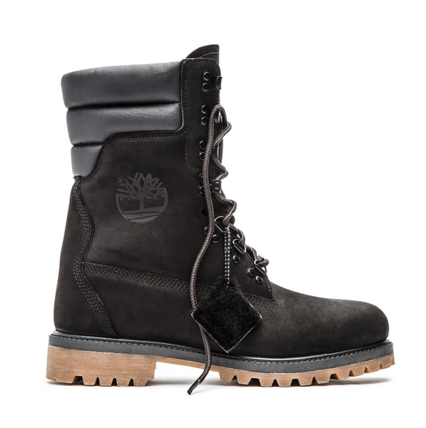 timberland winter boots black