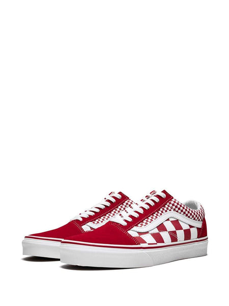 red checkerboard vans size 6