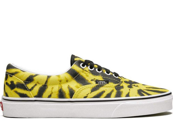 yellow tie dye vans