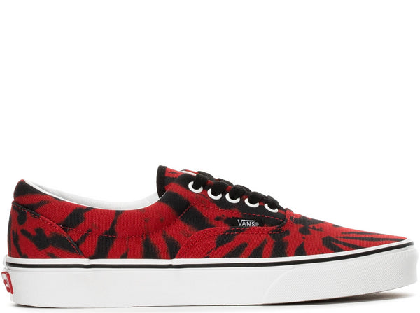 vans red tie dye