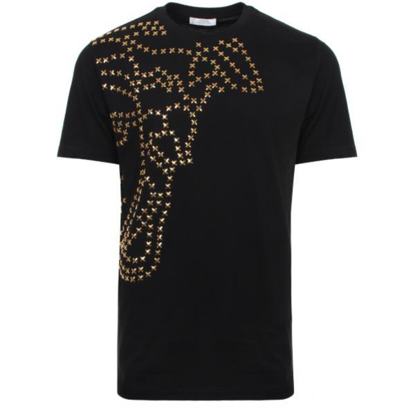 versace studded t shirt