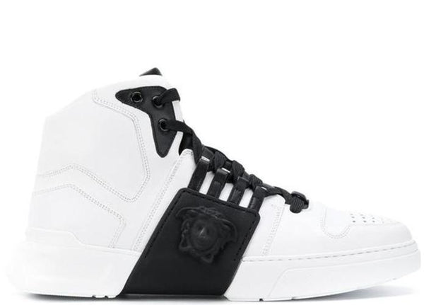 VERSACE Medusa Strap Hi-top Sneakers 