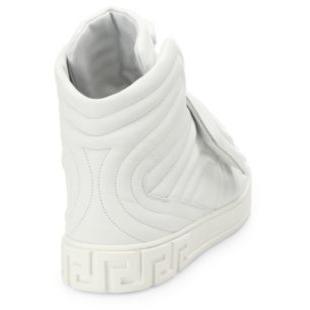 versace high top sneakers white