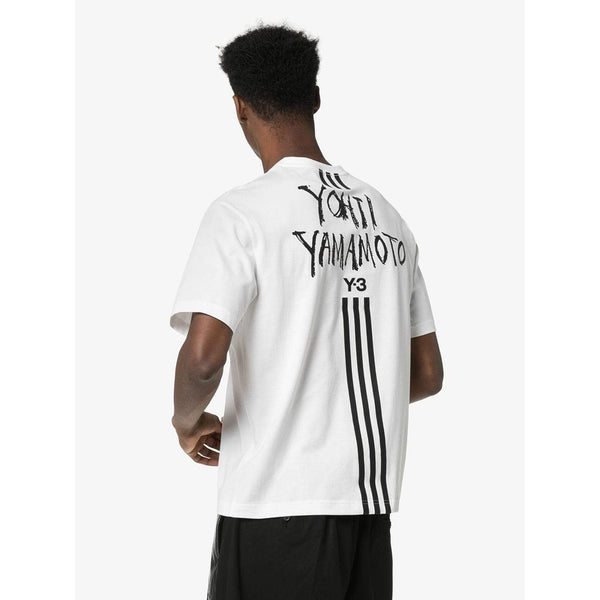 y3 white t shirt