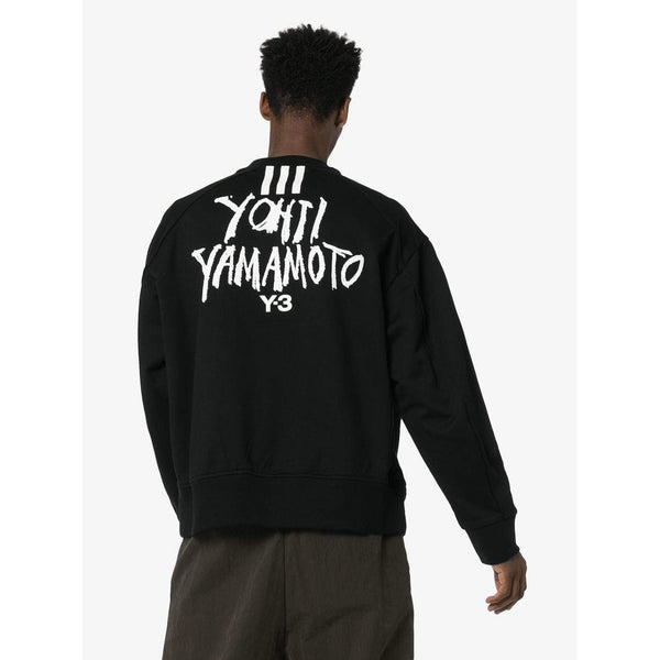 y3 black hoodie