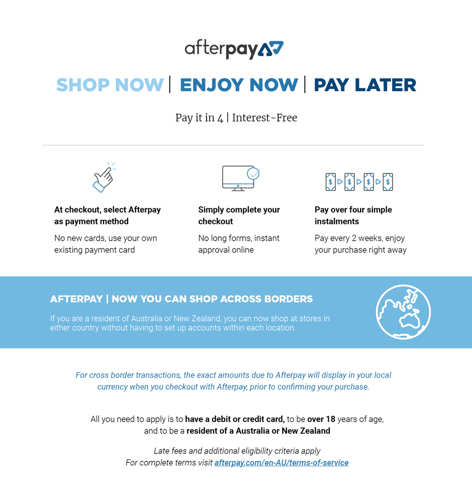 Afterpay New Zealand Stores