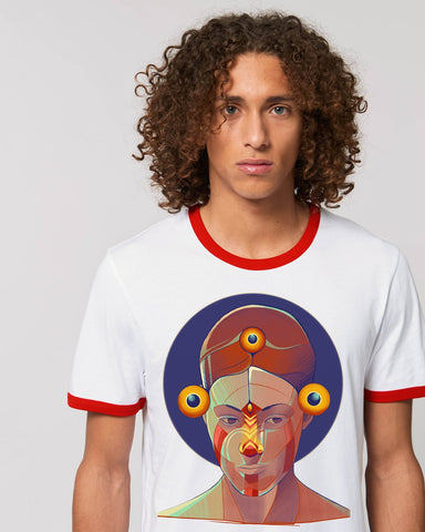 Gleo Mujer Unisex Ringer T-Shirt